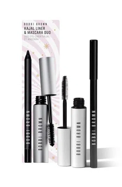 Bobbi Brown Kajal Eyeliner & Mascara Set (limited Edition) $69 Value In Black