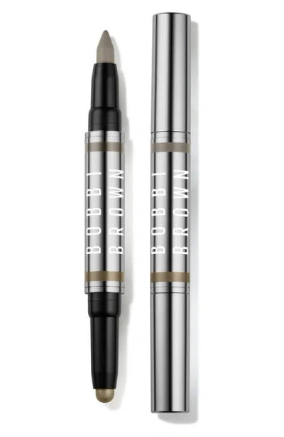Bobbi Brown Limited Edition Long Wear Cream Eyeshadow Stick & Kohl Eyeliner In Moss - Dark Olive