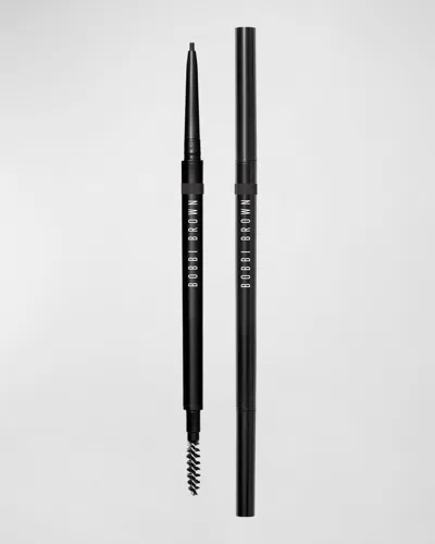Bobbi Brown Micro Waterproof Eyebrow Pencil In Soft Black