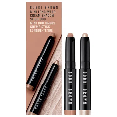 Bobbi Brown Mini Long-wear Waterproof Cream Eyeshadow Stick Set 2 X 0.04 oz / 0.9 G