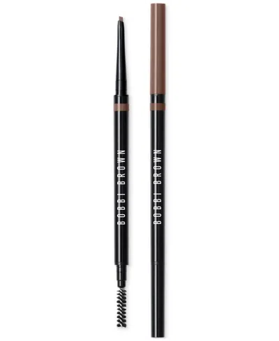 Bobbi Brown Precise 24-hour Ultra Slim Eyebrow Pencil In Warm Dark Brown