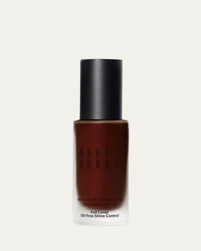 Bobbi Brown Skin Long-wear Weightless Foundation Spf 15 In Esspresso N112