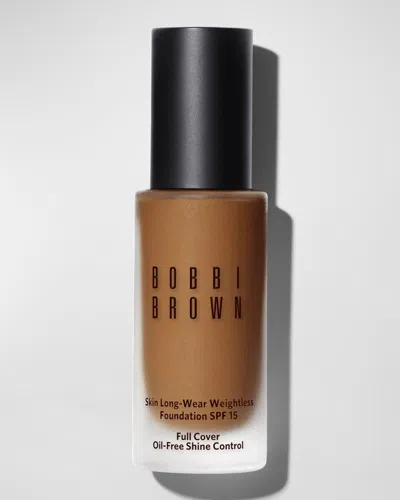 Bobbi Brown Skin Long-wear Weightless Foundation Spf 15 In Golden Almond W08