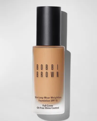 Bobbi Brown Skin Long-wear Weightless Foundation Spf 15 In Golden Beige W048