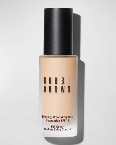 Bobbi Brown Skin Long-wear Weightless Foundation Spf 15 In White