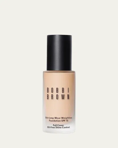 Bobbi Brown Skin Long-wear Weightless Foundation Spf 15 In Porcelain N012