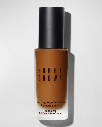 Bobbi Brown Skin Long-wear Weightless Foundation Spf 15 In Warm Almond 6.5