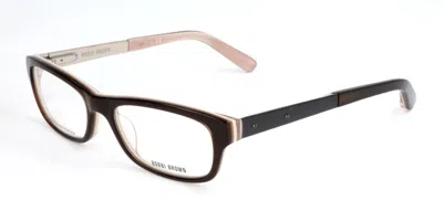 Bobbi Brown The Bianca Jc2 Women's Glasses Brown Size 52 - Free Lenses - Blue Light Block Available In Nude White Brown