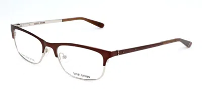Bobbi Brown The Demsey N27 Men's Glasses Brown Size 51 - Free Lenses - Blue Light Block Available In Matte Brown