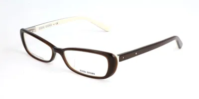 Bobbi Brown The Devin Jg1 Men's Glasses Brown Size 54 - Free Lenses - Blue Light Block Available In Brown Cream