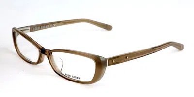 Bobbi Brown The Devin Jg4 Men's Glasses Brown Size 54 - Free Lenses - Blue Light Block Available In Transparent Brown