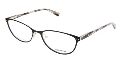 Bobbi Brown The Meryl 003 Men's Glasses Black Size 53 - Free Lenses - Blue Light Block Available In Matte Black