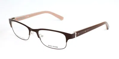 Bobbi Brown The Sam L8e Women's Glasses Brown Size 50 - Free Lenses - Blue Light Block Available In Brown Nude White