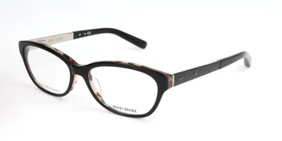 Bobbi Brown The Scarlett Jiw Women's Glasses Black Size 52 - Free Lenses - Blue Light Block Available In Tortoise Shiny Black
