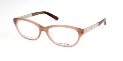 Bobbi Brown The Scarlett Jix Women's Glasses Brown Size 52 - Free Lenses - Blue Light Block Available In Opal Brown Palladium