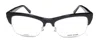 Bobbi Brown The Susan 0807 135 Oversized Round Eyeglasses In Black