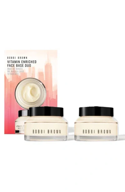 Bobbi Brown Vitamin Enriched Face Base Moisturizer & Primer Duo Set $138 Value In No Color