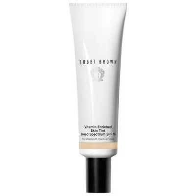 Bobbi Brown Vitamin Enriched Hydrating Skin Tint Spf 15 With Hyaluronic Acid Fair 2 1.69 oz / 50 ml In White