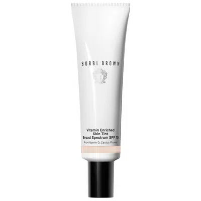 Bobbi Brown Vitamin Enriched Hydrating Skin Tint Spf 15 With Hyaluronic Acid Fair 3 1.69 oz / 50 ml In White