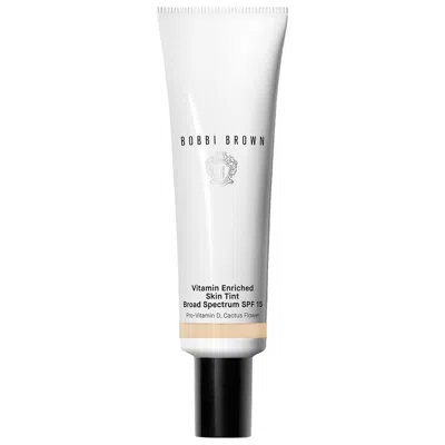Bobbi Brown Vitamin Enriched Hydrating Skin Tint Spf 15 With Hyaluronic Acid Light 1 1.69 oz / 50 ml In White