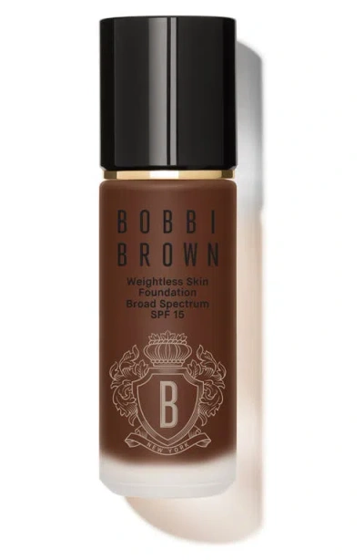 Bobbi Brown Weightless Skin Oil-controlling Foundation Spf 15 With Hyaluronic Acid Cool Espresso 1 oz / 30 ml