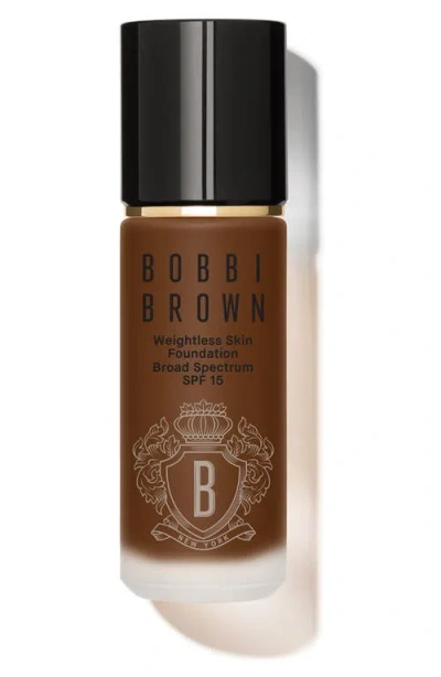 Bobbi Brown Weightless Skin Oil-controlling Foundation Spf 15 With Hyaluronic Acid Neutral Chestnut 1 oz / 30 ml