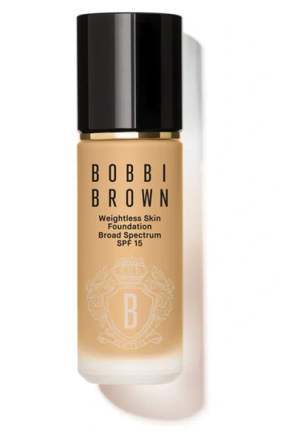 Bobbi Brown Weightless Skin Oil-controlling Foundation Spf 15 With Hyaluronic Acid Neutral Warm Natural 1 oz / 3