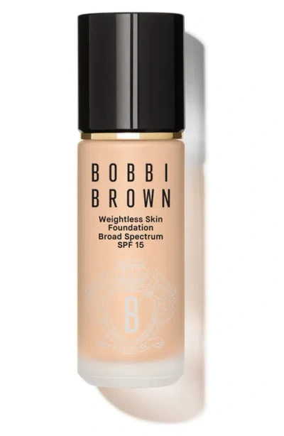 Bobbi Brown Weightless Skin Oil-controlling Foundation Spf 15 With Hyaluronic Acid Warm Porcelain 1 oz / 30 ml