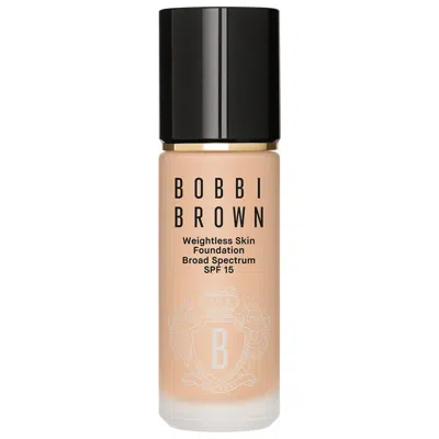 BOBBI BROWN WEIGHTLESS SKIN OIL-CONTROLLING FOUNDATION SPF 15 WITH HYALURONIC ACID COOL BEIGE 1 OZ / 30 ML
