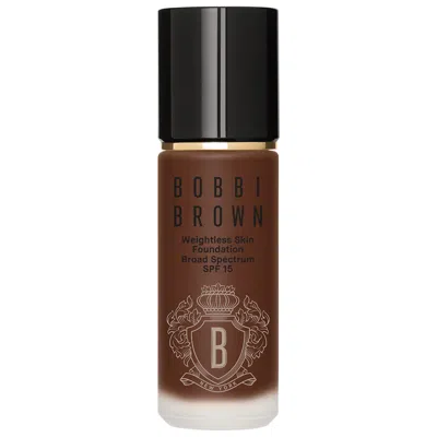 BOBBI BROWN WEIGHTLESS SKIN OIL-CONTROLLING FOUNDATION SPF 15 WITH HYALURONIC ACID COOL ESPRESSO 1 OZ / 30 ML