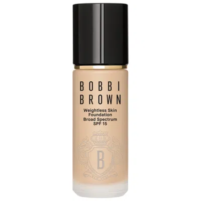 BOBBI BROWN WEIGHTLESS SKIN OIL-CONTROLLING FOUNDATION SPF 15 WITH HYALURONIC ACID COOL IVORY 1 OZ / 30 ML