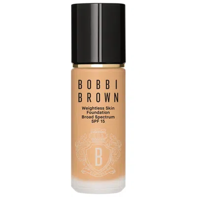 BOBBI BROWN WEIGHTLESS SKIN OIL-CONTROLLING FOUNDATION SPF 15 WITH HYALURONIC ACID COOL NATURAL 1 OZ / 30 ML