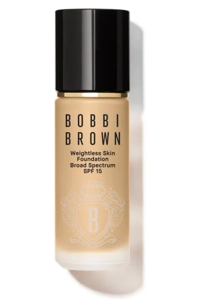 BOBBI BROWN BOBBI BROWN WEIGHTLESS SKIN OIL-CONTROLLING FOUNDATION SPF 15 WITH HYALURONIC ACID