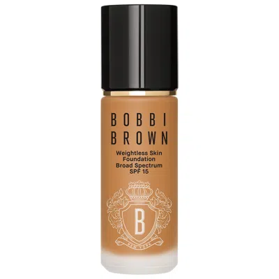 BOBBI BROWN WEIGHTLESS SKIN OIL-CONTROLLING FOUNDATION SPF 15 WITH HYALURONIC ACID GOLDEN 1 OZ / 30 ML