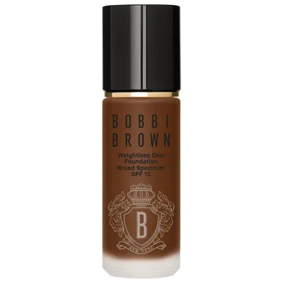 BOBBI BROWN WEIGHTLESS SKIN OIL-CONTROLLING FOUNDATION SPF 15 WITH HYALURONIC ACID NEUTRAL CHESTNUT 1 OZ / 30 ML