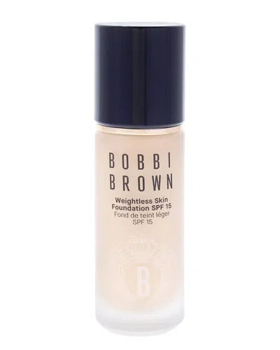 Bobbi Brown Women's 1oz 020 Neutral Ivory Weightless Skin Foundation Spf 17 In Transparent