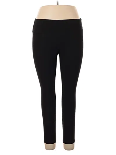 Pre-owned Bobbie Brooks Active Pants In Black