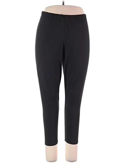 Pre-owned Bobbie Brooks Active Pants In Black