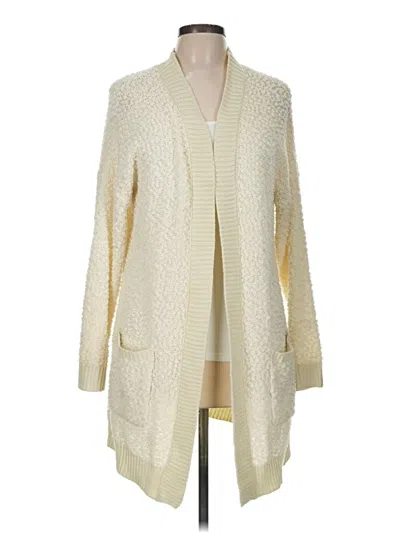 Pre-owned Bobbie Brooks Cardigan Sweater In Ivory