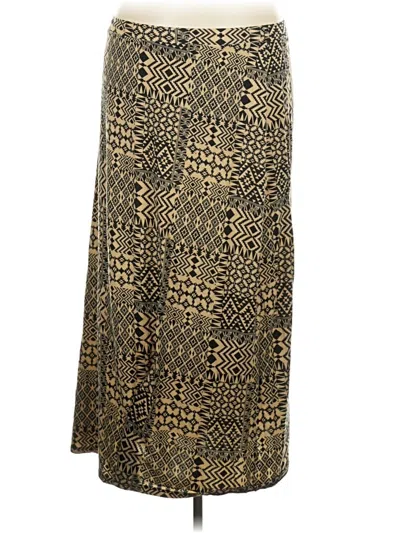 Pre-owned Bobbie Brooks Casual Skirt In Gold