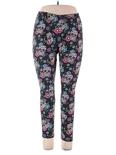 Pre-owned Bobbie Brooks Leggings In Black