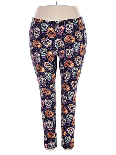 Pre-owned Bobbie Brooks Leggings In Blue