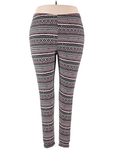 Pre-owned Bobbie Brooks Leggings In Red