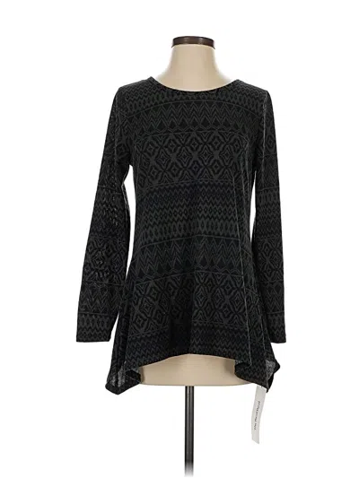 Pre-owned Bobbie Brooks Long Sleeve T-shirt In Black