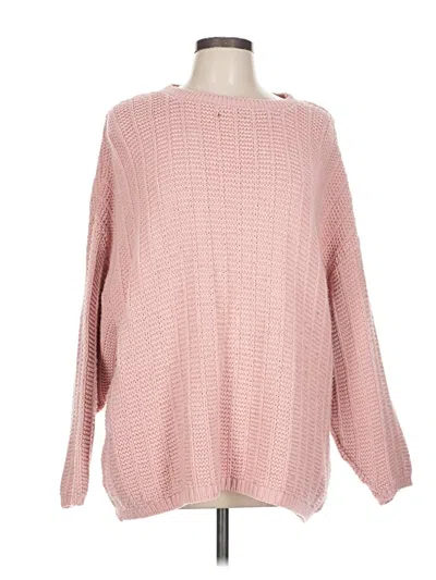 Pre-owned Bobbie Brooks Pullover Sweater In Pink