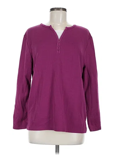 Pre-owned Bobbie Brooks Pullover Sweater In Purple