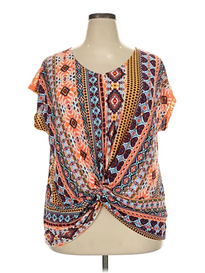 Pre-owned Bobbie Brooks Short Sleeve T-shirt In Orange