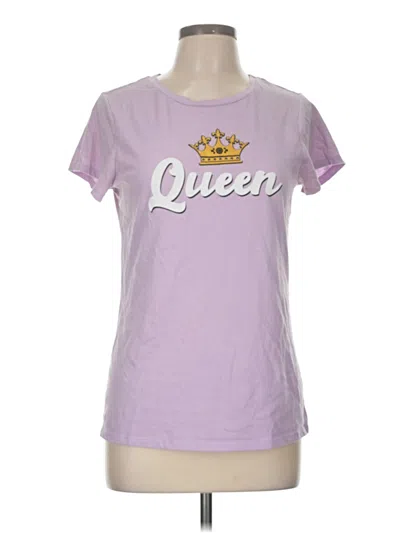 Pre-owned Bobbie Brooks Short Sleeve T-shirt In Purple