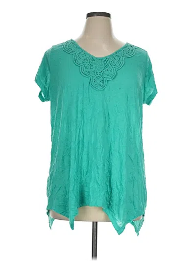 Pre-owned Bobbie Brooks Short Sleeve T-shirt In Teal