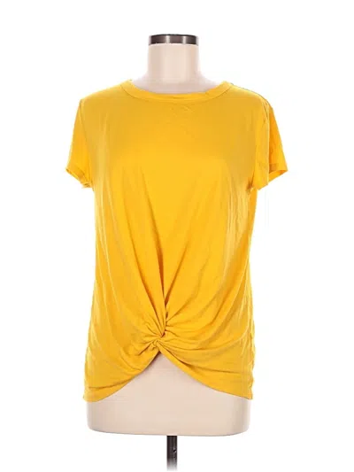 Pre-owned Bobbie Brooks Short Sleeve T-shirt In Yellow